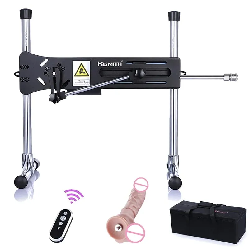 Máquina de sexo Kliclok com controle remoto por aplicativo Super silencioso Hismith Sex Machine Gear Power 120W Máquinas de sexo para adultos — image 9