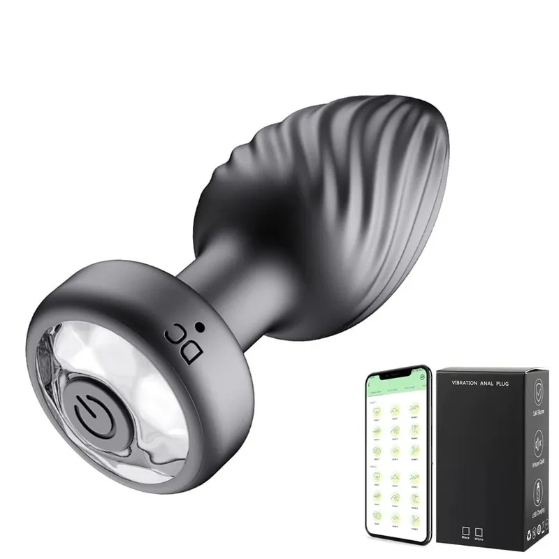 Wireless Bluetooth Anal Plug Vibrator Female Vagin Stimulator APP Remote Control Butt Plug Massager Adult Sex Toys para sa Lalaking Babae — image 9