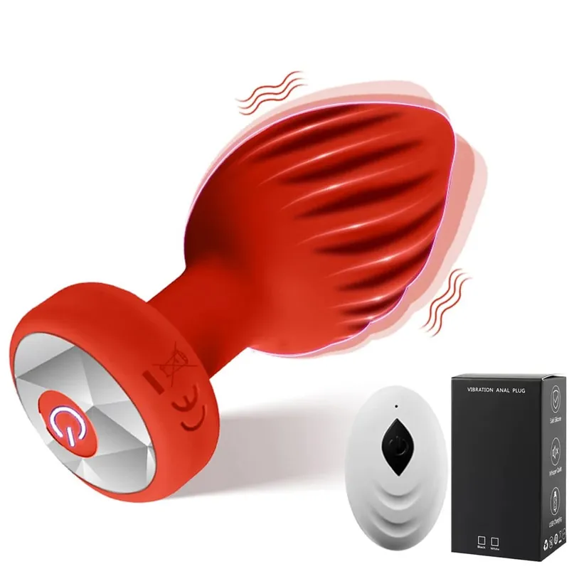 Wireless Bluetooth Anal Plug Vibrator Female Vagin Stimulator APP Remote Control Butt Plug Massager Adult Sex Toys para sa Lalaking Babae — image 10