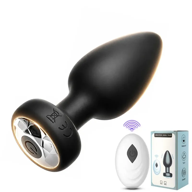 Wireless Bluetooth Anal Plug Vibrator Female Vagin Stimulator APP Remote Control Butt Plug Massager Adult Sex Toys para sa Lalaking Babae — image 11