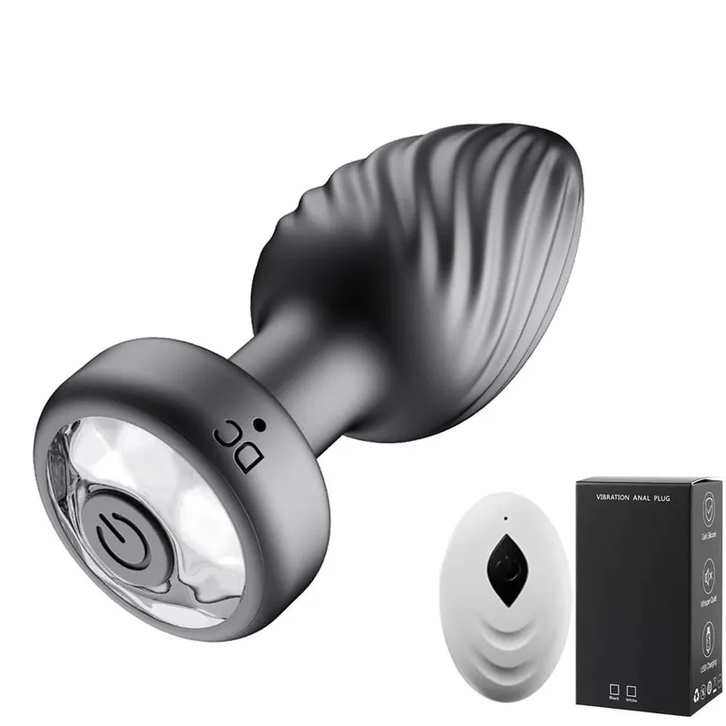Wireless Bluetooth Anal Plug Vibrator Female Vagin Stimulator APP Remote Control Butt Plug Massager Adult Sex Toys para sa Lalaking Babae