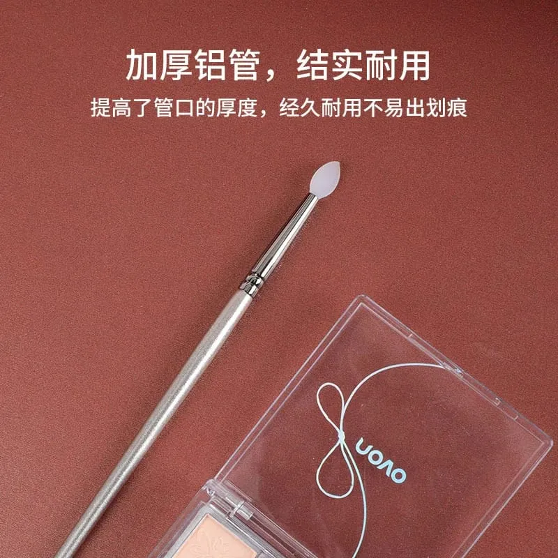 1 st Silikon Shiny Eyeshadow paljetter Makeup Borstar Gloss Ögonskugga Make up Brush Läppbalsam Ansikte Liten Mask skönhetsverktyg — image 2