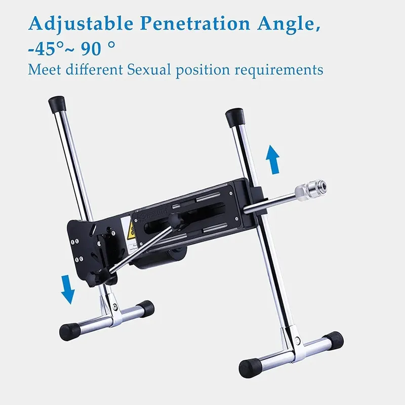 Máquina de sexo Kliclok com controle remoto por aplicativo Super silencioso Hismith Sex Machine Gear Power 120W Máquinas de sexo para adultos — image 2
