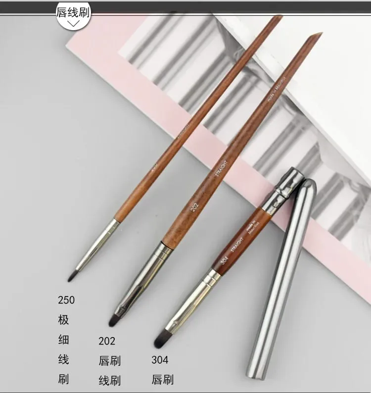 Přírodní dřevo štětce na líčení očí celá sada Pro Crease Eyeshadow Make up kit rozmazání zvýrazňovač obočí Štětec na řasy praktický — image 29