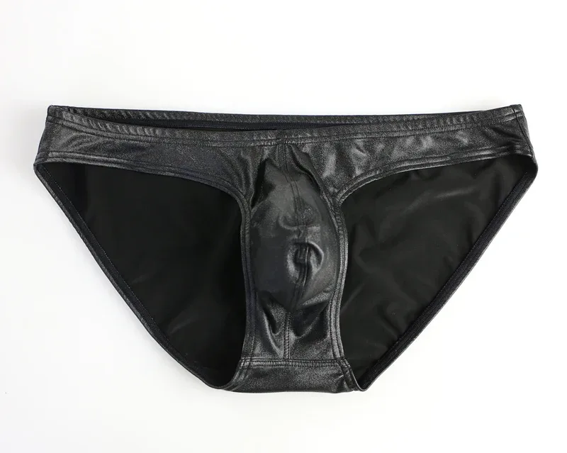 Sexy Men Briefs U Convex Penis Pouch Underwear Panties Men Bright Fabric Briefs for Man Bikini Hot Sale
