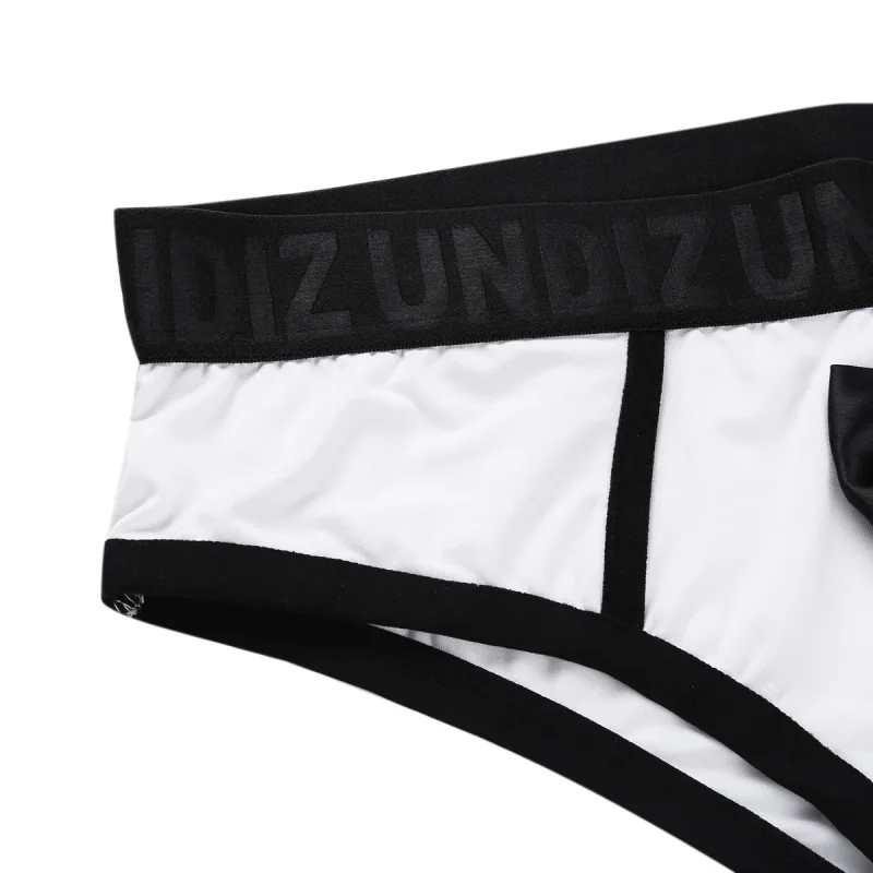 Men's Cute Tuxedo Boxer Shorts Briefs Underwear Black Color Splice Cotton Bow Tie Panties for Bedtime Surprise Underpants — image 14