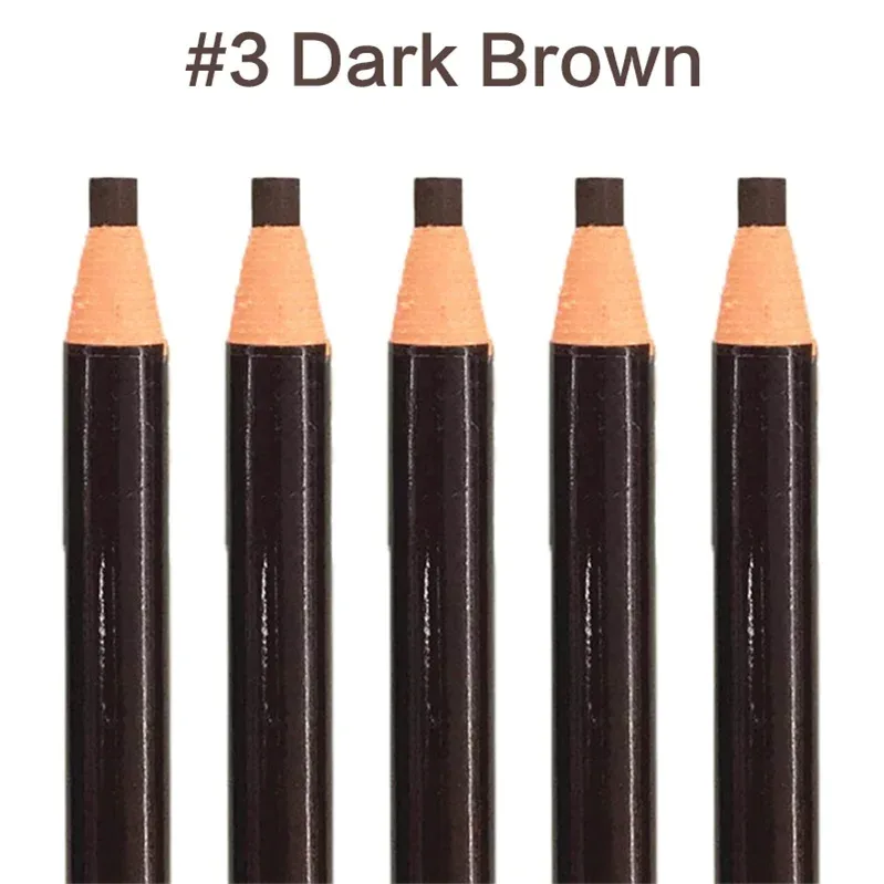 5 pz/set Matita Per Sopracciglia Trucco Marrone Potenziatori Per Sopracciglia Arte Cosmetica Matita Impermeabile Tinta Tipi Stereo Strumenti di Bellezza A Buon Mercato