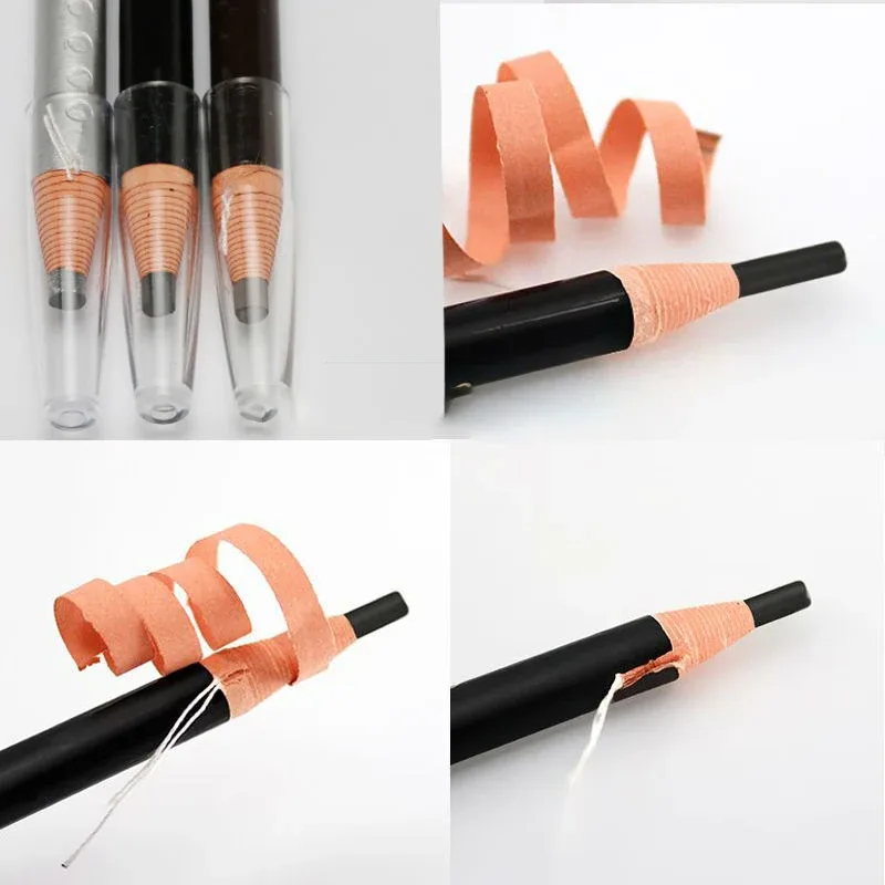 5 pz/set Matita Per Sopracciglia Trucco Marrone Potenziatori Per Sopracciglia Arte Cosmetica Matita Impermeabile Tinta Tipi Stereo Strumenti di Bellezza A Buon Mercato