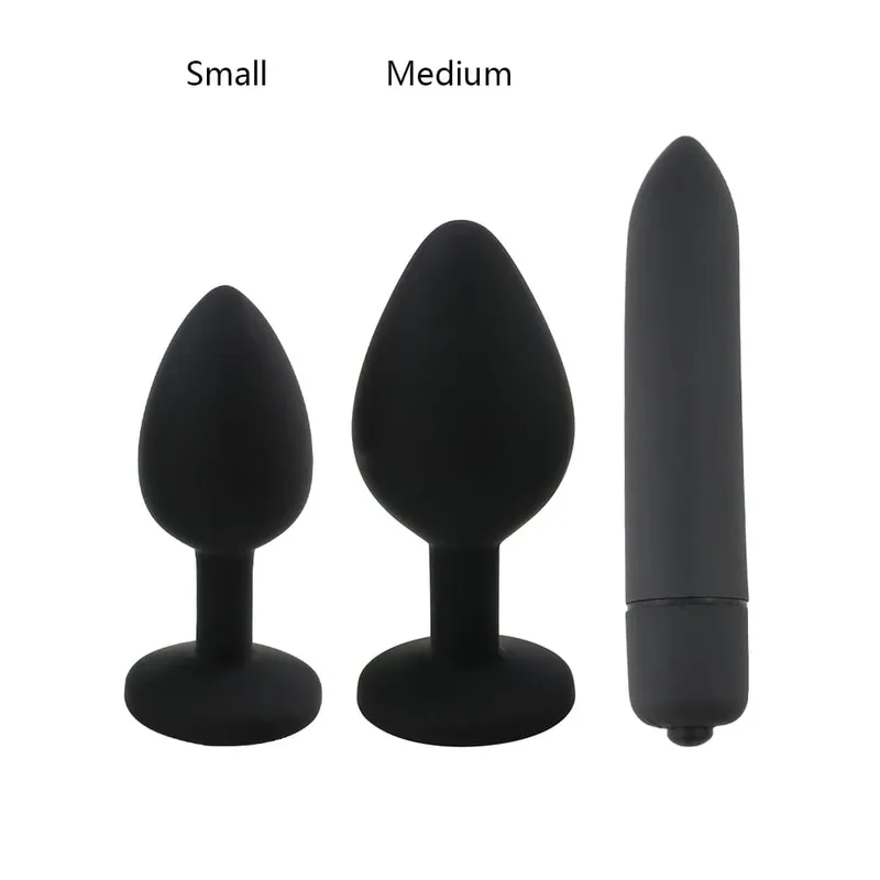 Plugue anal de silicone macio para homens, massageador de próstata, produtos gays adultos, mini vibrador de bala, brinquedo sexual para casais, produtos — image 15