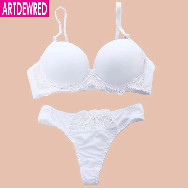Conjunto de sujetadores y bragas íntimas de una pieza para mujer, ropa interior Sexy sin costuras, con realce, vestido de inmersión, novedad de 2020 — image 12