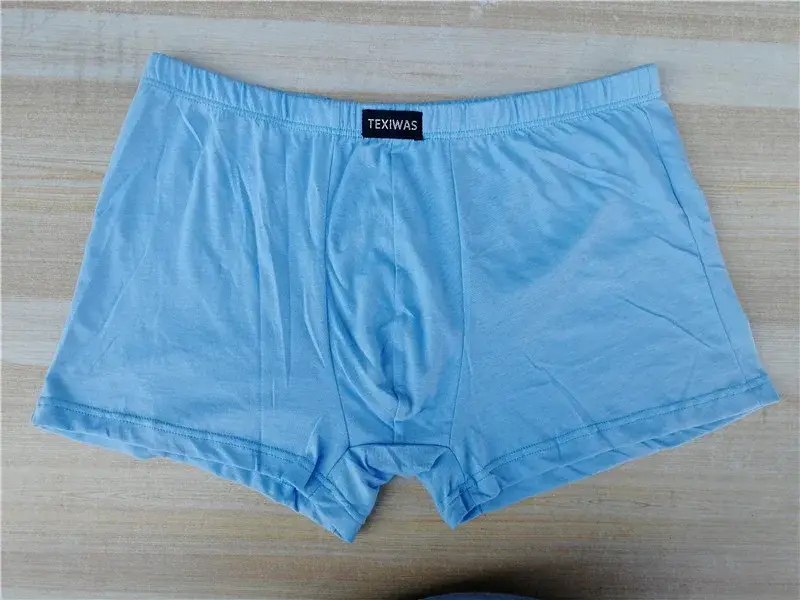 7XL 8XL 綿 100% 4 ピース/ロットビッグサイズパンツ男性ボクサープラスサイズ大型ショーツ通気性のある綿の下着 — image 1