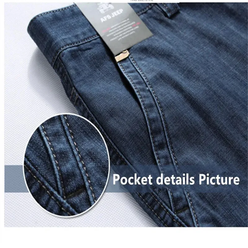 Ανδρικά τζιν Cargo Big Size 29-40 42 44 Casual Jeans Ανδρικά Ρούχα με πολλές τσέπες 2023 Denim Jean παντελόνι για ανδρικό παντελόνι — image 3