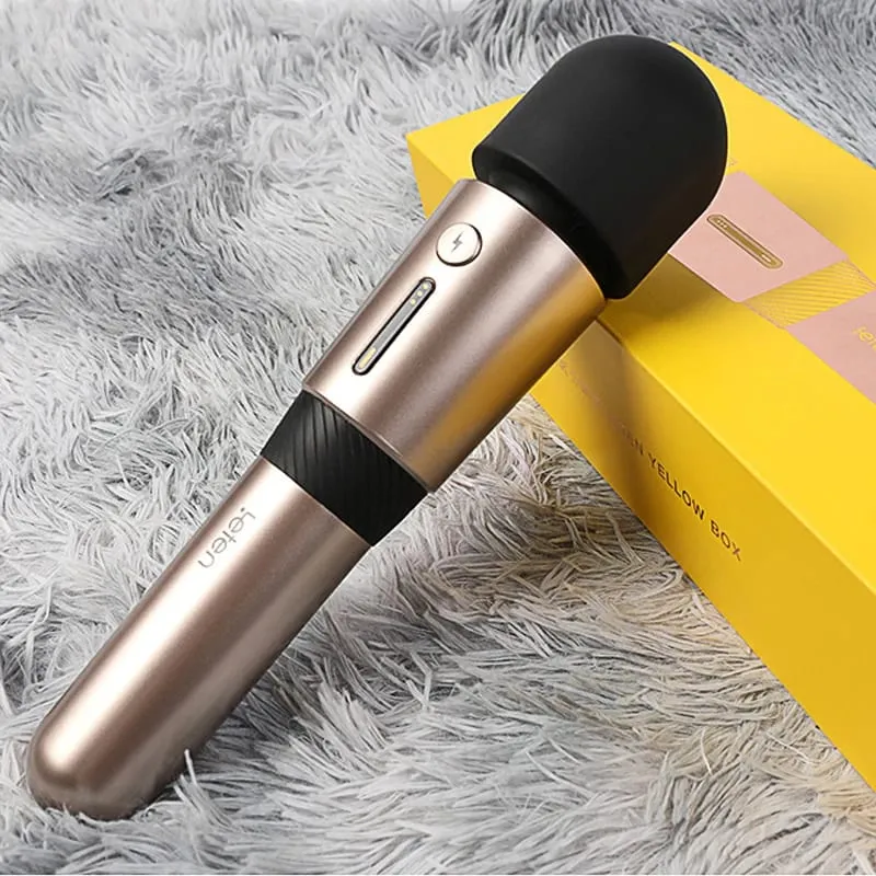 Leten Lightning 3 強力震動器大頭魔法 AV 棒按摩器女用乳頭陰蒂刺激器成人性玩具女式