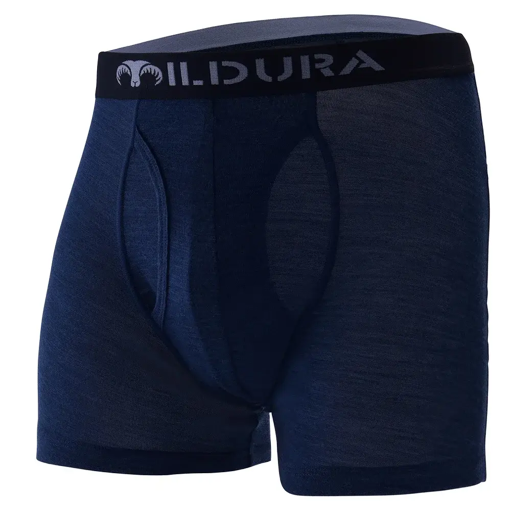 100% Merino Wool Underwear Boxer Briefs Men Merino Boxershorts Men Base Layer Underpants Soft Moisture Breathable Asian Size — image 12