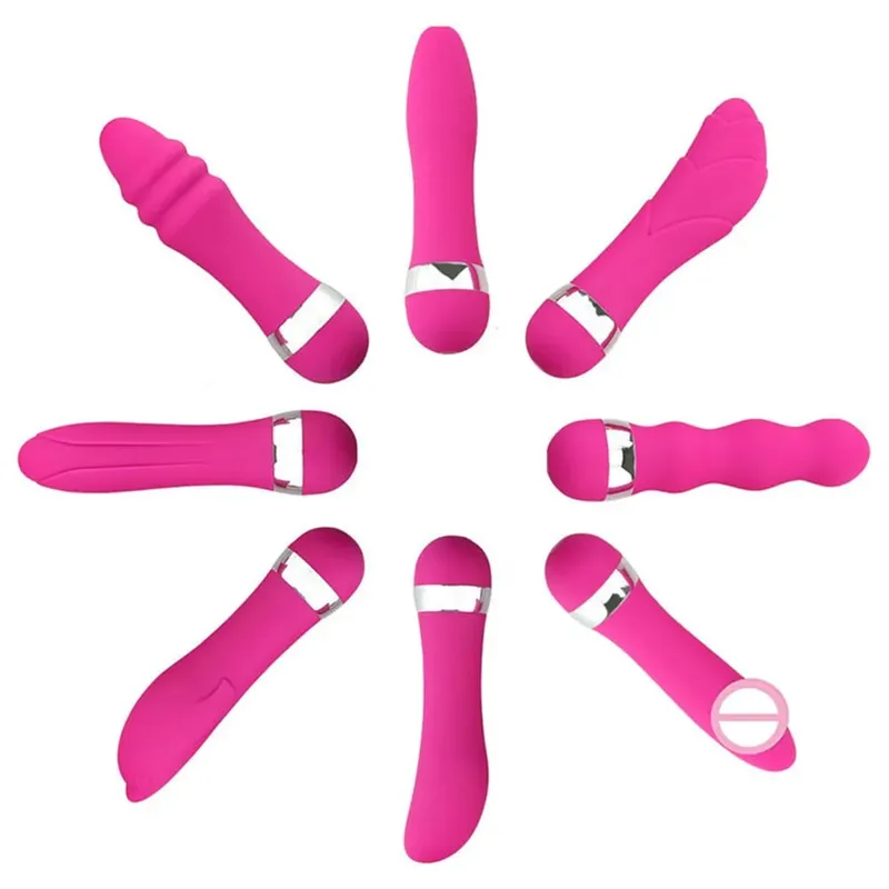 Valósághű vibrátor varázsmasszírozó pálca Hüvelyklitorisz stimulátor G Spot AV Stick Rod 18 felnőtt szexjáték női pároknak