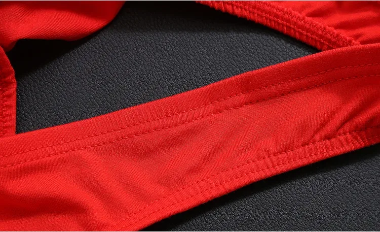 Men Sexy Underwear Cotton Thong Underpants Male Intimates Clothes Low Rise Stretch G-String T-Back Briefs Solid Color Breathable — image 15