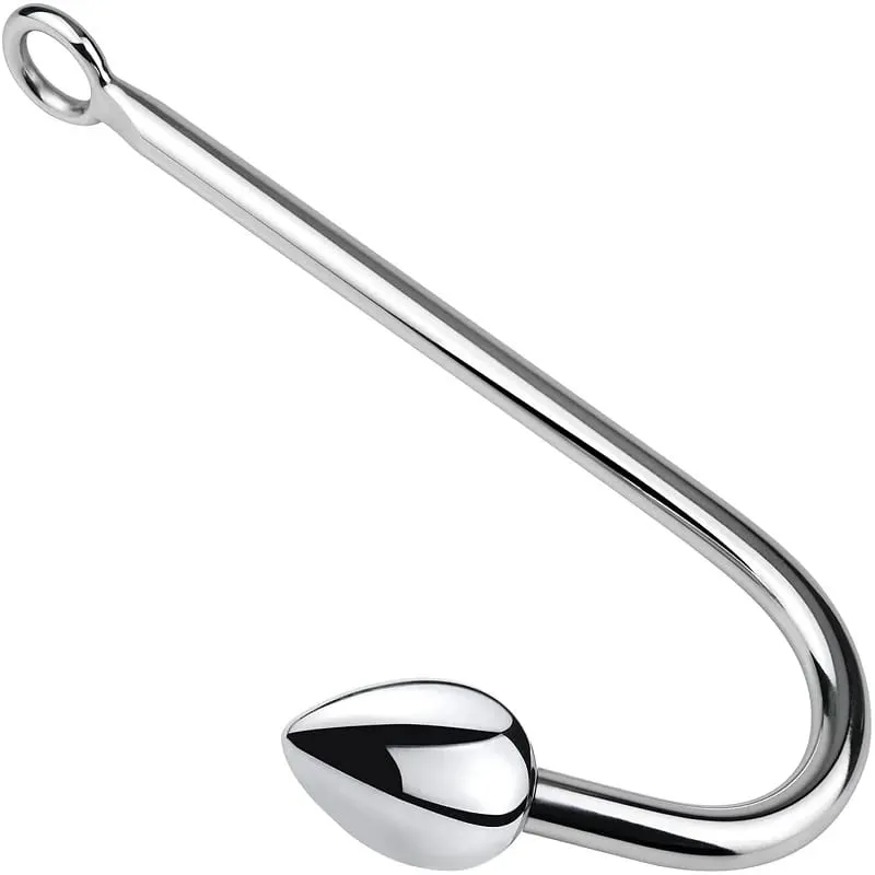 Klein mittel groß 3 Kugeln Set Metall Analhaken Perlen Kopf Butt Plug Dilatator Prostata Massagegerät Einsatz BDSM Sexspielzeug für Männer