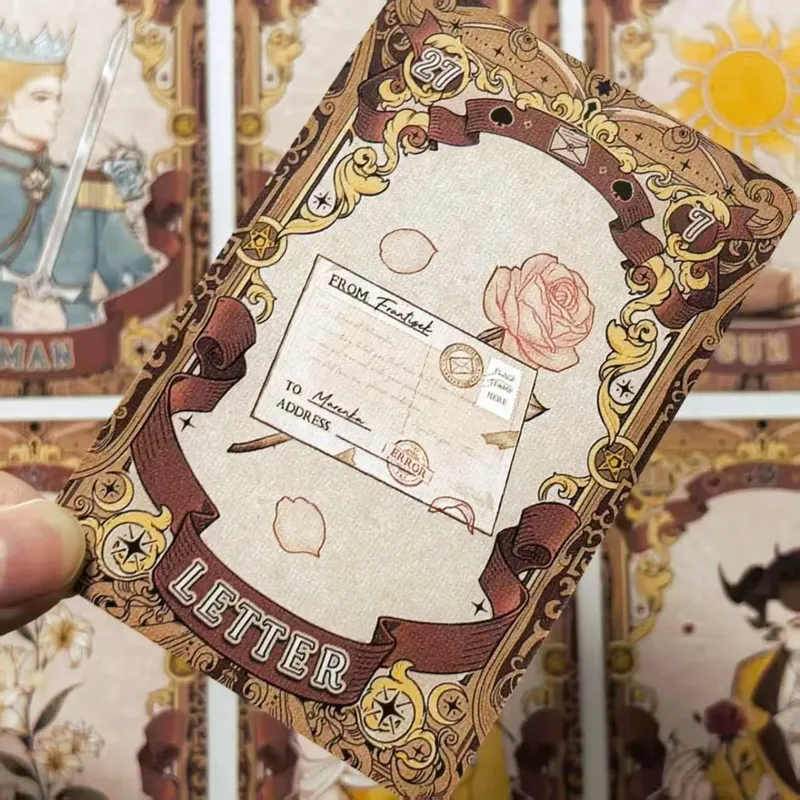 Fairy Tale Dream Lenormand Tarot Deck - 44 Cards Tabletop Game Illustration Theme for Divination And Storytelling