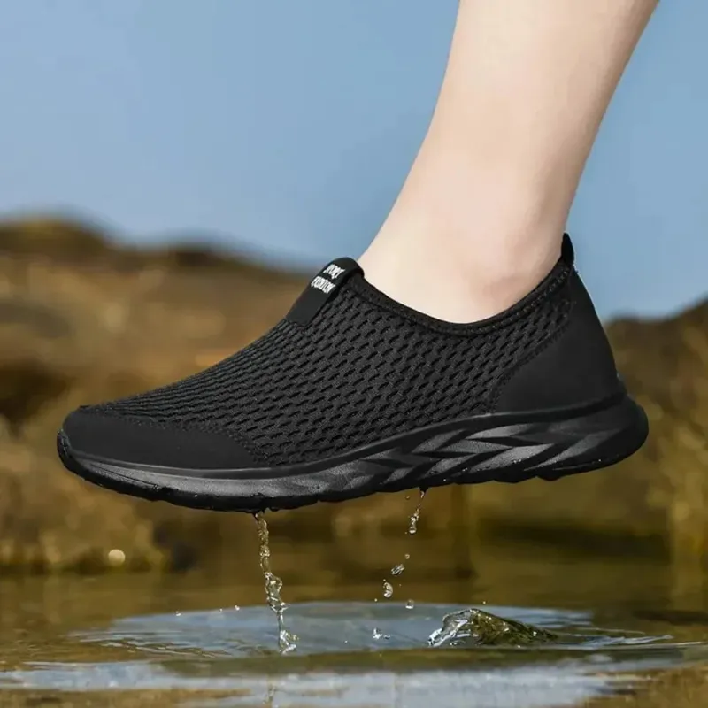 Mocassins légers pour hommes, chaussures de marche respirantes, confortables et décontractées, baskets Zapatillas Hombre Plus, nouvelle collection été 2026 — image 2