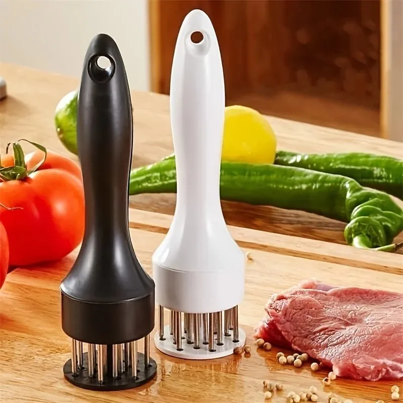 1PC Edelstahl Steak Fleischklopfer Hammer Lose Fleisch Nadel Haushalt Stanzen Täglichen Sehne Breaker Fleisch Einführen Nadel — image 2