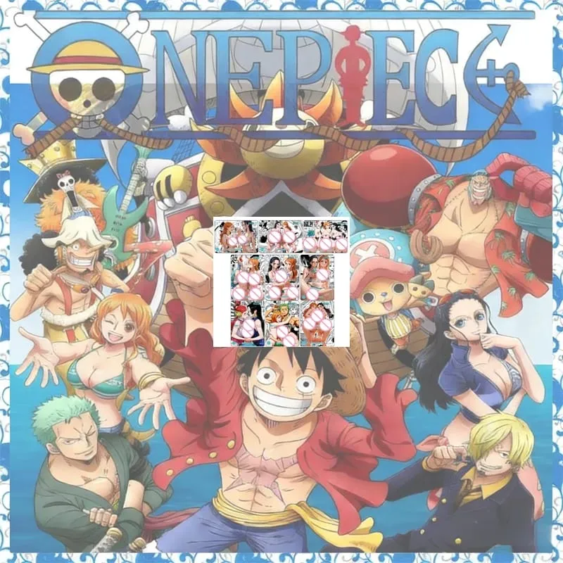 Anime One Piece Diy Color Flash Cards Hancock Perona Nami Robin Yamato Collection Cards Christmas Birthday Gifts Children's Toys — image 6