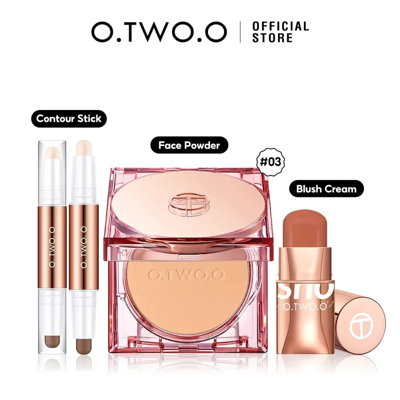 O.TW O.O-Juego de Maquillaje facial, base, crema, corrector, hidratante, suave, impermeable, cobertura completa, Maquillaje facial de larga duración