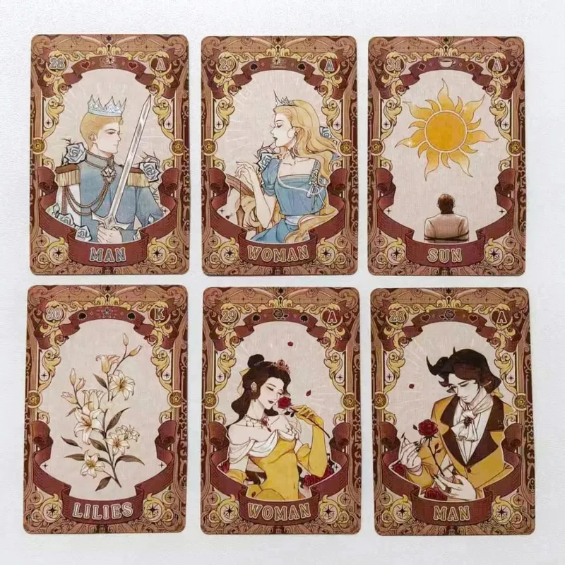 Fairy Tale Dream Lenormand Tarot Deck - 44 Cards Tabletop Game Illustration Theme for Divination And Storytelling