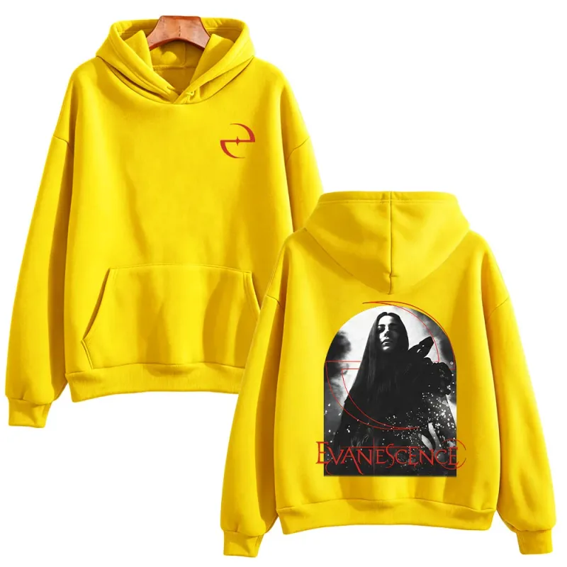 Sanctuary Logo Hoodie Evanescence Rock Band Pullovers Fashion Unisex High Street Sweatshirts Casual Long Sleeve Loose Streetwear — image 15
