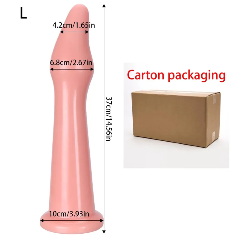 4 Sizes Long Anal Plug Big Anal Dialator Dildo Huge Long Large XL Anal Plug Training Expansion Butt Plug Sex Toys for Women Gay
