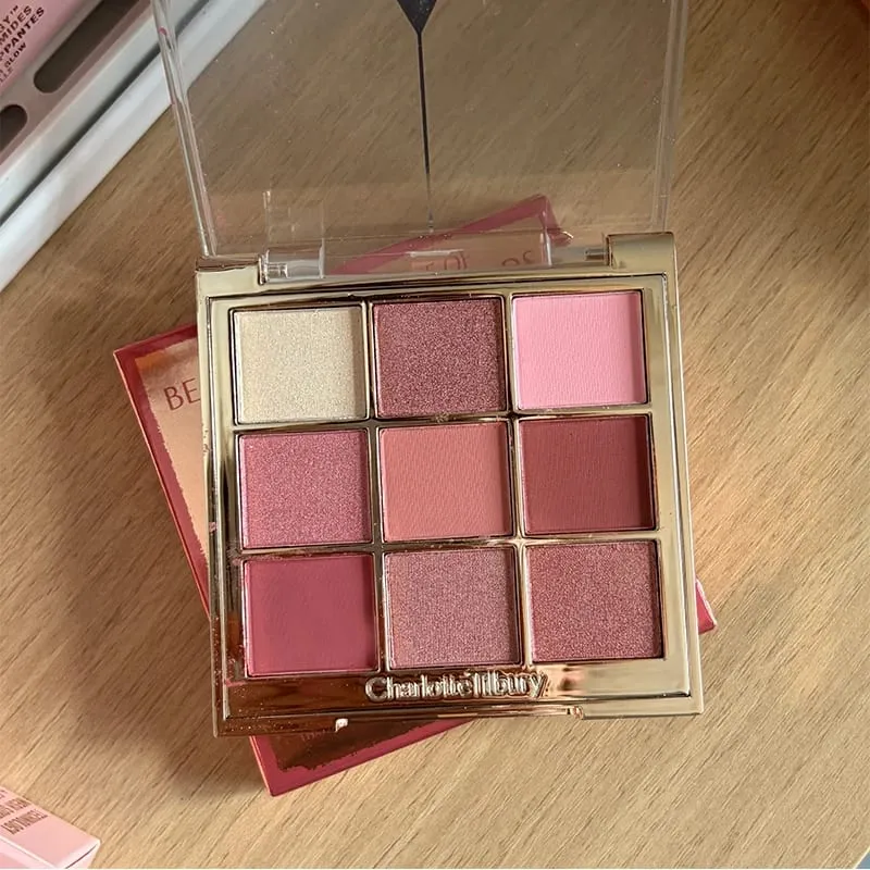 Charlotte Brand Latest Style 9 Colors Eyeshadow Palette & Highgloss Repair Gemstone Disc Nature Easy To Color Tilbury Cosmetics — image 19