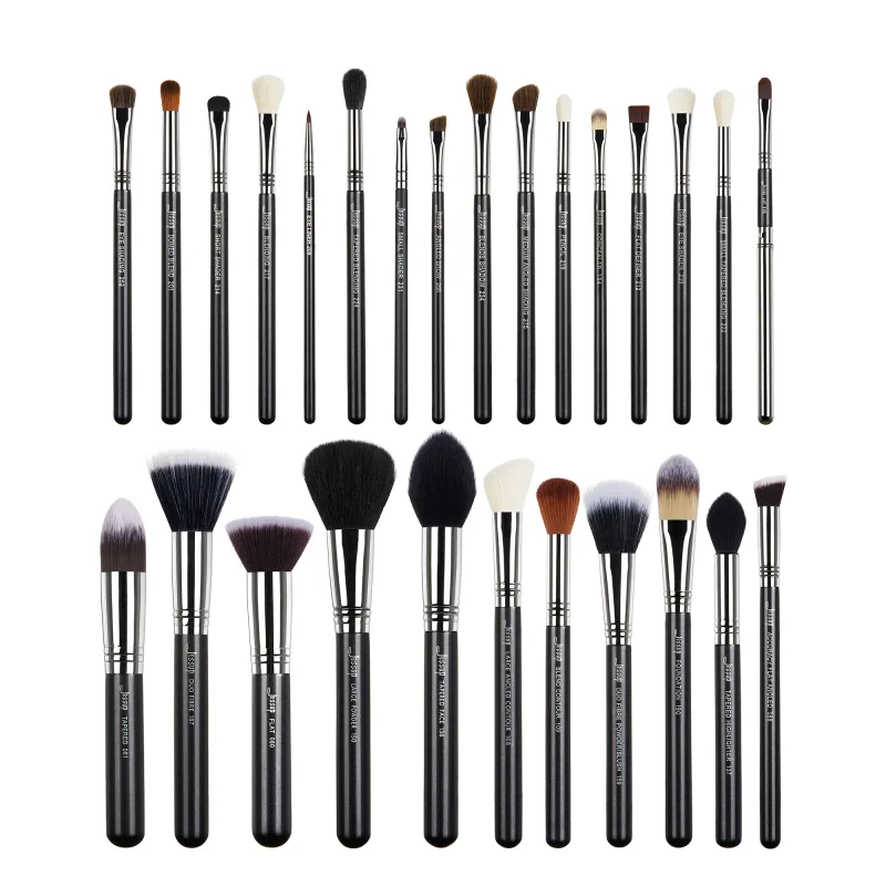 Jessup Eyebrow brushes set 3pcs Pro eyebrow brush synthetic brow sculpt/slim flat angled brows brush/precision definer T326 — image 10