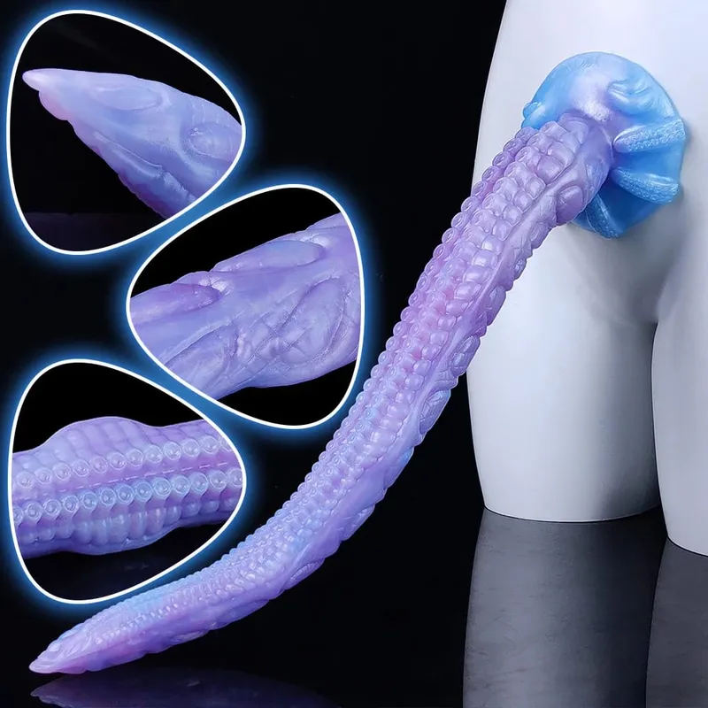 XL Size Super Long Octopus Dildo Fantasy Dildo With Suction Cup Silicone Tentacle Anal Sex Toy For Women Men Anal & G-Spot Massage