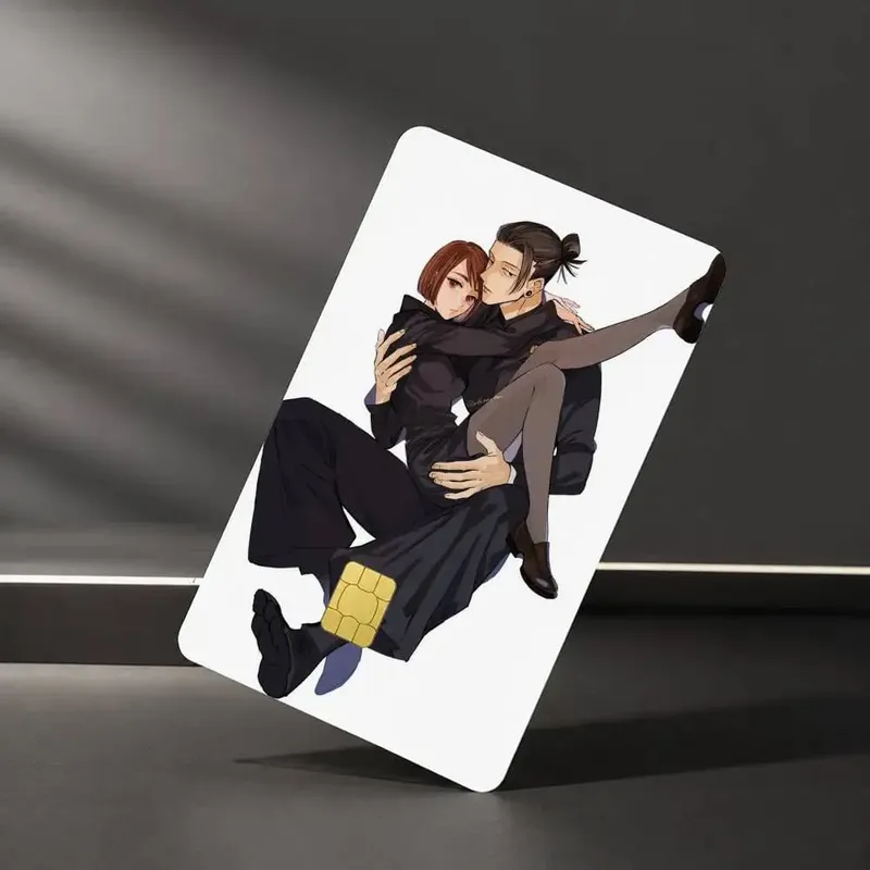 GetoShoko S-Suguru Geto S-Shoko Ieiri Sticker Film Tape Skin for Credit Card Debit Card Waterproof Stickers — image 8