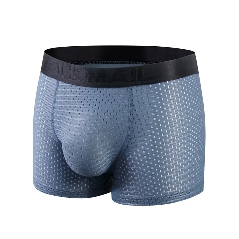 Nam Thân Tích Hợp Giả Mông Hông Nâng Tăng Cường Quần Short Quần Sịp Boxer Bộ Đồ Lót Định Quần Lót Nylon Thoáng Khí