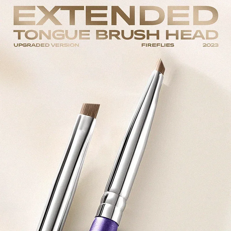 Upgrade Blade Eyeliner Brush Ultra Thin Flat Fine Eye Liner Makeup Brushes Flat Eyeliner Brush Eyebrow Make Up Tool