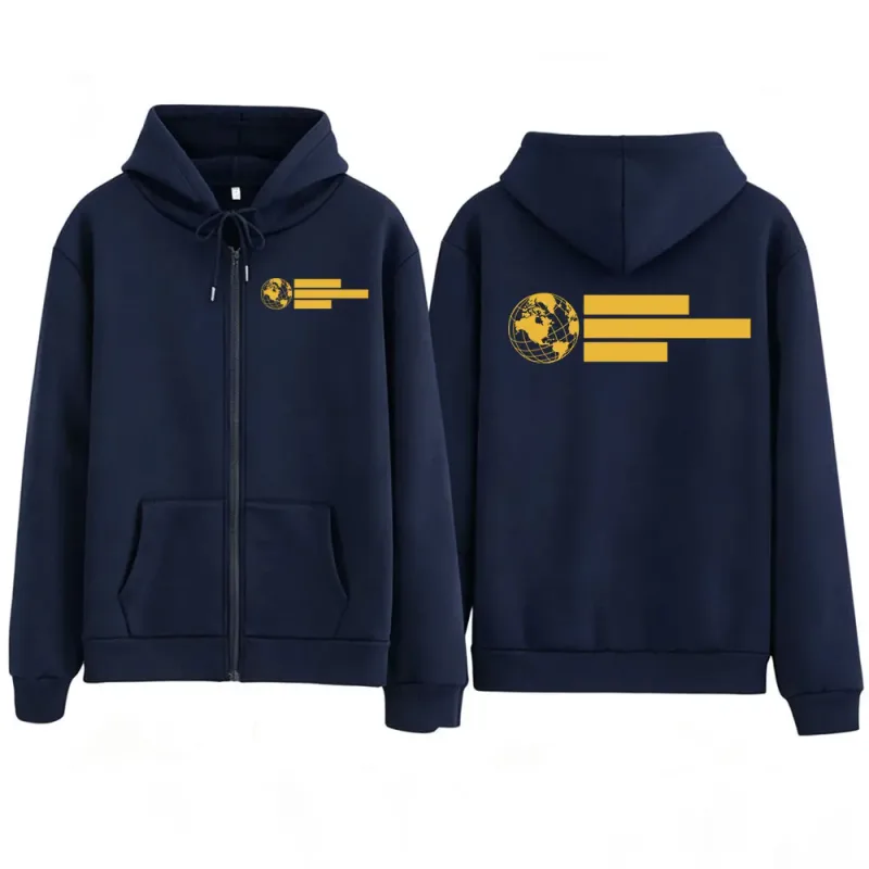 Forward Observations Group FOG Skeleton Zipper Hoodies Men Women Gothic Long Sleeve Zip Up Sweatshirts Jackets Coats Streetwear — image 4
