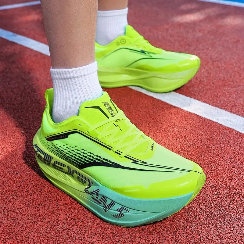 Marathon Running Shoes Men Sports Outdoor Casual Shoes Carbon Plate Lightweight HardWearing Women Comfortable Athletic Sneakers — image 6
