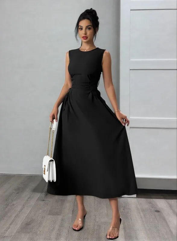 Black Red Contrast Off-Shoulder Mini Dress Bow Detail Bodycon Party Clubwear Women Fashion — image 2