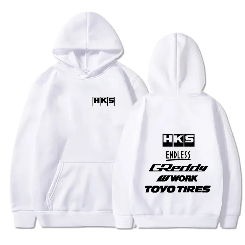 2025 แฟชั่นผู้ชายCool Hoodieญี่ปุ่นJDMดัดแปลงรถHKS ENDLESS Hoodyผู้ชายผู้หญิงVINTAGE Casualเสื้อแขนยาวPullovers — image 2
