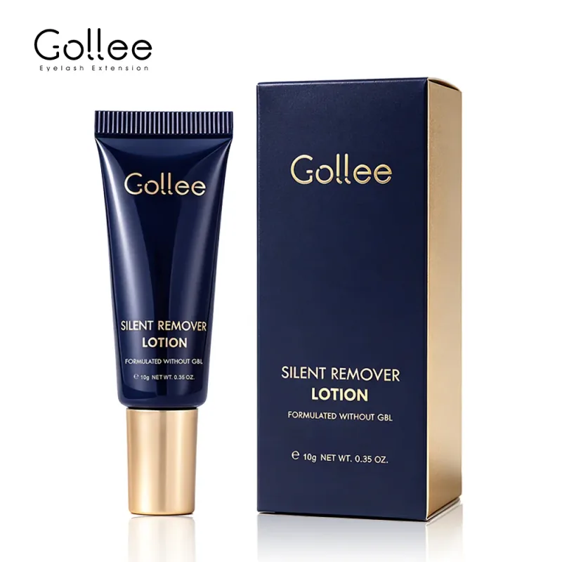 Gollee Eyelash Glue Gentle Fragrance of Flowers 3-6 Minute Unloading Adhesive Professional Remover for Lash Tools Free From GBL