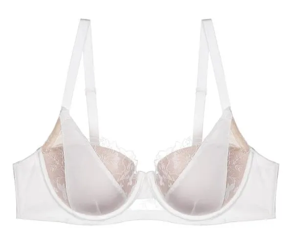 Big Bust D Cup Plus Size Color Block Lace Bra Set Thin Cup Full Coverage Brassiere Lingerie Set Curvy Women Underwear — image 9