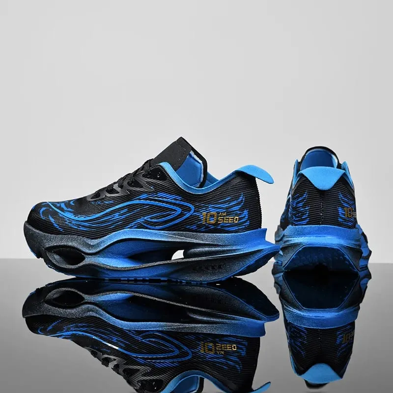 Comfortable Marathon Men Running Shoes Carbon Board Speciality Sports Breathable Lightweight Women's Athletic Sneakers Autumn — image 3