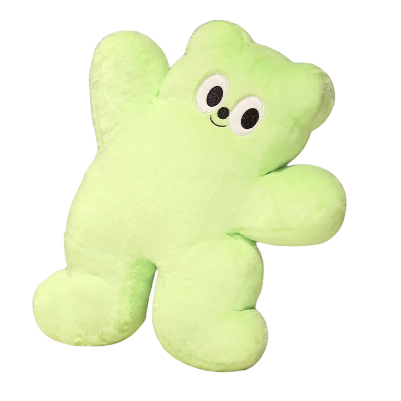 Celebridade feminino flor travesseiro sofá decoração kawaii gato urso almofada animais de pelúcia arco-íris floral aro coelho brinquedo de pelúcia natal — image 8