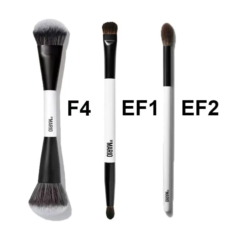 Dual Ended F4 Powder F1 Blush Contour F2 Makeup Brushes with Box Soft Mario Foundation Brush Professional Face Cosmetic Tool — image 18