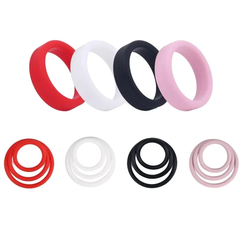 1/3pcs Soft Silicone Penis Locking Rings Sex Toys For Adult Men Delay Ejaculation Beginners Long Lasting Cock Ring for Male 18+ — image 1