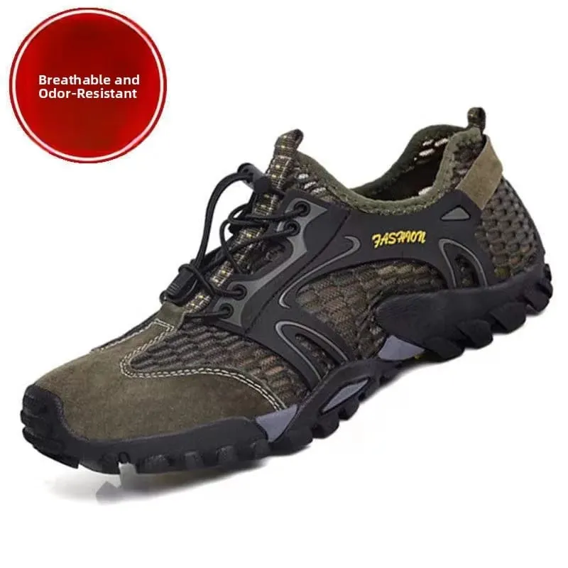 New 2026 Men's Summer Quick Dry Wading Shoes Two Way Casual Water Shoes Breathable Mesh Shoes for Outdoor And Leisure Activities — image 4