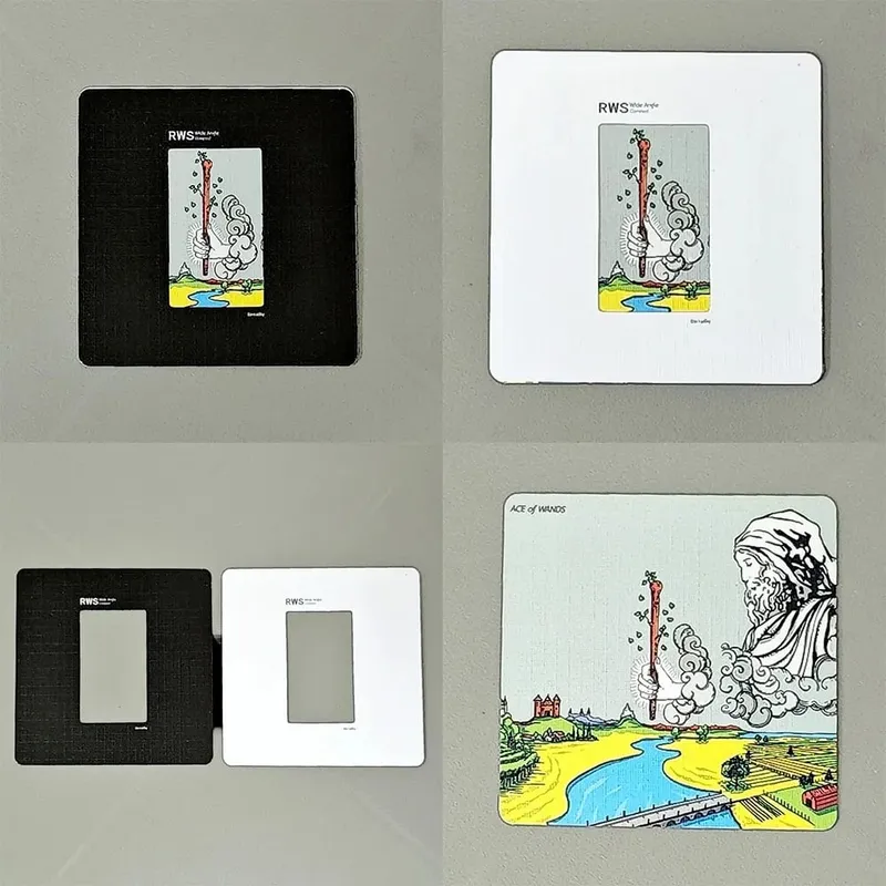 Tarot Gran Angular RWS - Edición Compacta Cartas de 78 Piezas + 2 Cartas con Marco Especial Doble Relieve en Caja Rígida de Dos Piezas — image 6