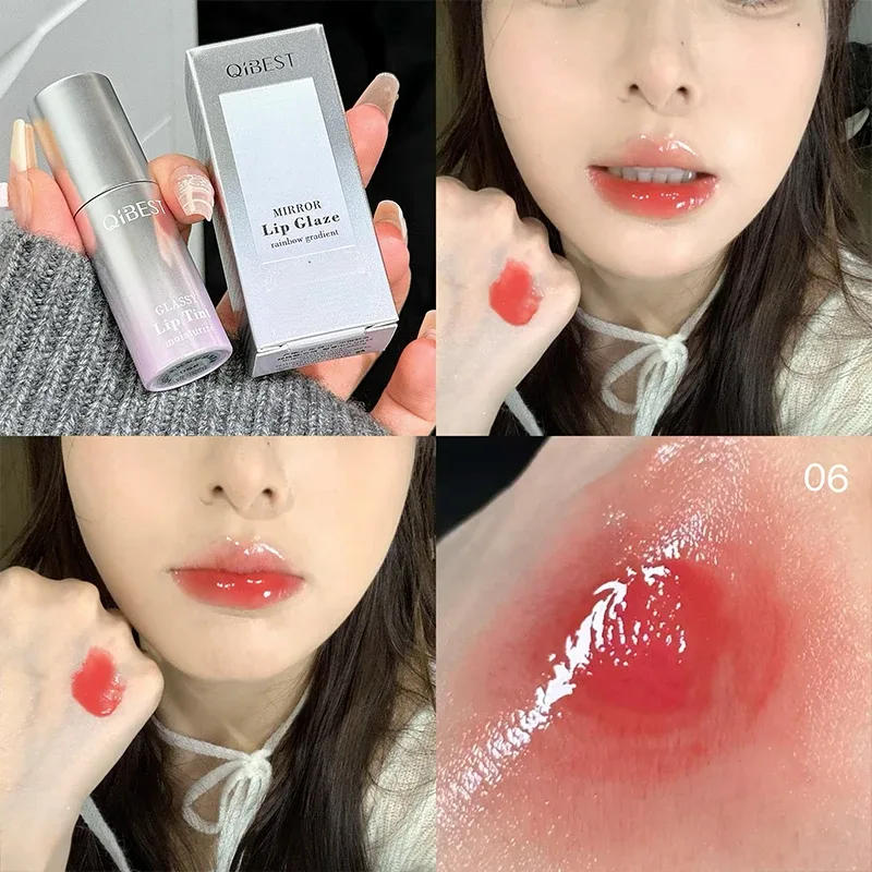 水感鏡面唇彩持久保濕易穿水玻璃唇釉保濕性感紅唇彩彩妝