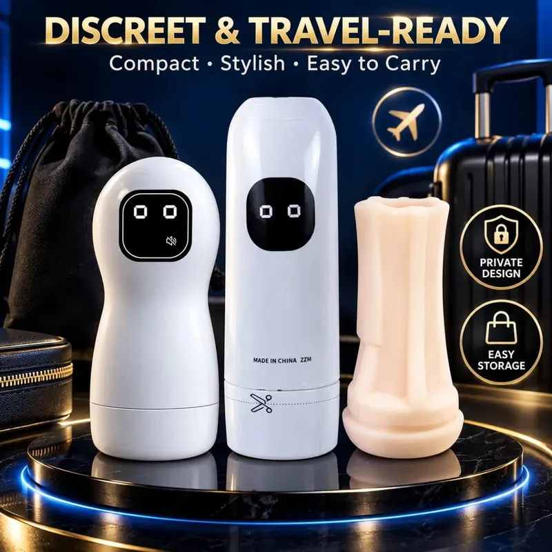 Male Sucking Masturbator Artificial Vagina Sex Products for Intimate Toy Oral Job Stimulator Artificial Vagina Trainer for 18+ — image 3
