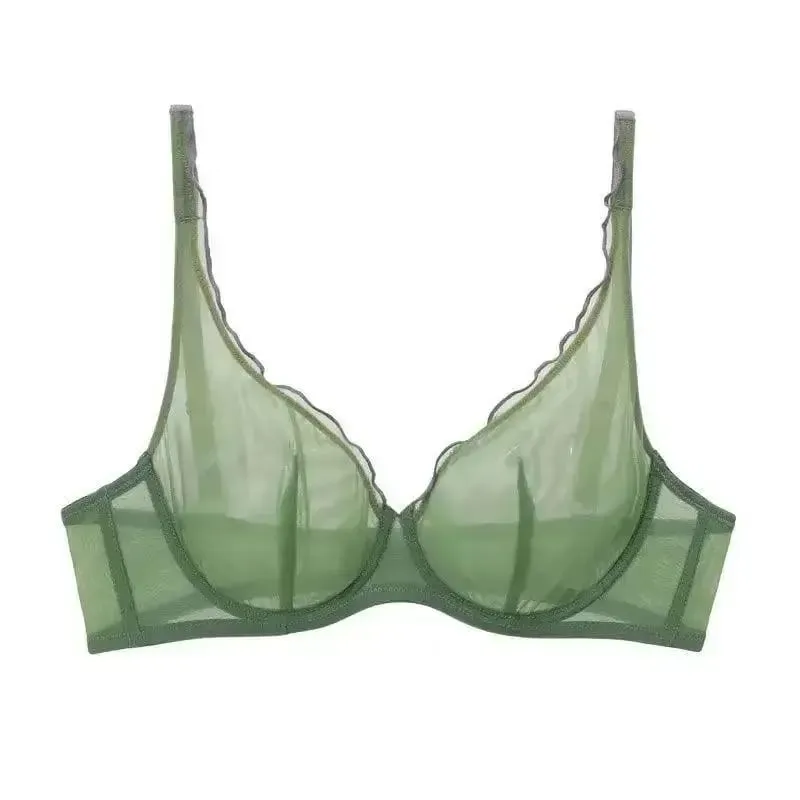 Buong Coverage Minimiser Bra para sa Malaking Bust Ultra Manipis na Seamless Wireless Lift & Support Anti Sag Set BANERDANNI S-2XL 32-40 ABC — image 2